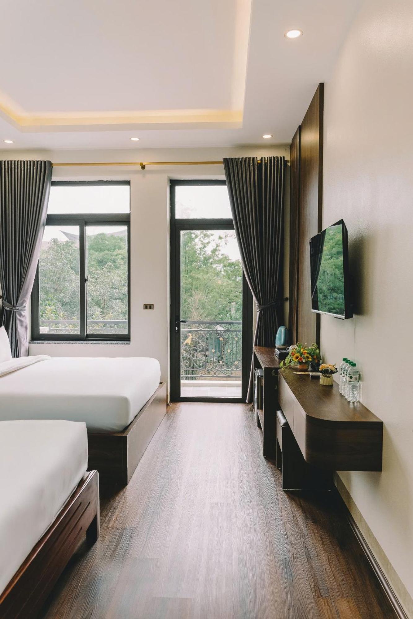 Tam Coc Harbor View Hotel & Travel Vu Lam Екстер'єр фото